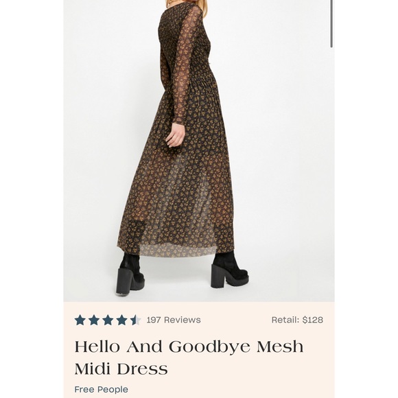 FP Floral Mesh Maxi - Picture 3 of 6